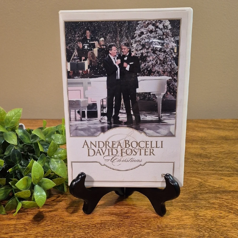 ANDREA BOCELLI & DAVID FOSTER 2009 'My Christmas' Musical Performance DVD - Picture 1 of 10